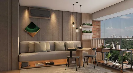 Apartamento com 1 Quarto à venda, 38m² no Perdizes, São Paulo