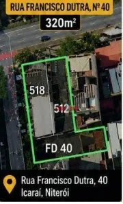 Lote/Terreno à venda, 980m² no Icaraí, Niterói