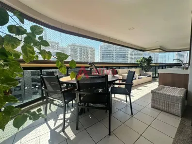 Apartamento com 3 Quartos para venda ou aluguel, 201m² no Barra da Tijuca, Rio de Janeiro
