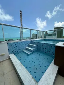 Cobertura com 2 Quartos para alugar, 100m² no Ponta Negra, Natal