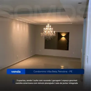 Casa de Condomínio com 3 Quartos à venda, 10m² no Dom Avelar, Petrolina