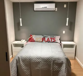 Flat com 1 Quarto para alugar, 41m² no Itaim Bibi, São Paulo