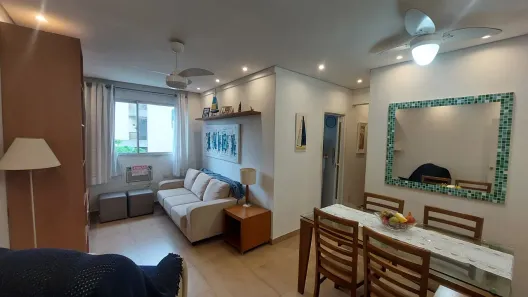 Apartamento com 2 Quartos para alugar, 45m² no Enseada, Guarujá