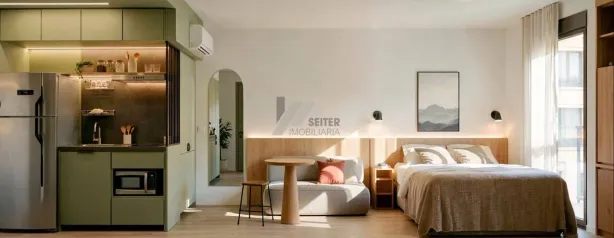 Apartamento com 1 Quarto à venda, 25m² no Centro, Florianópolis