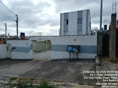 Apartamento com 2 Quartos à venda, 39m² no Dom Pedro I, São José da Lapa