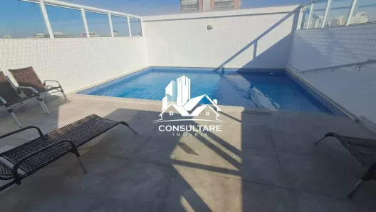 Apartamento com 2 Quartos para alugar, 81m² no Boqueirão, Santos