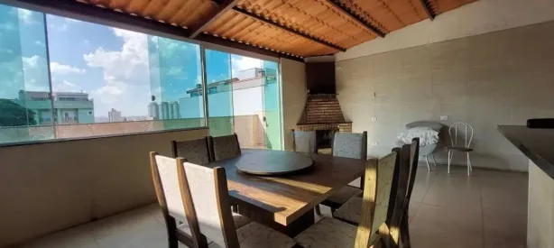 Cobertura com 2 Quartos à venda, 120m² no Vila Alzira, Santo André