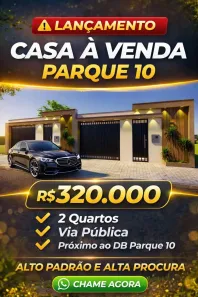 Casa com 4 Quartos à venda, 200m² no Parque 10 de Novembro, Manaus