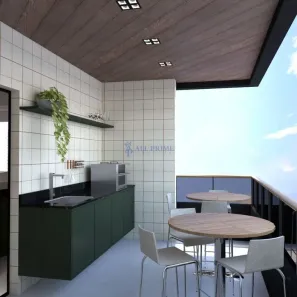 Apartamento com 2 Quartos à venda, 53m² no Canto do Forte, Praia Grande