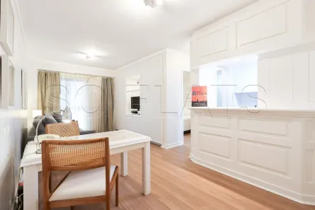 Flat com 1 Quarto para alugar, 45m² no Itaim Bibi, São Paulo