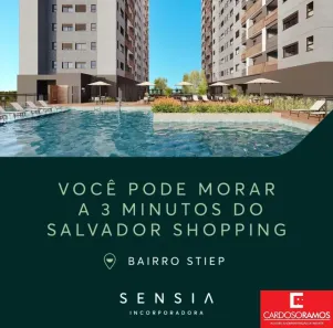 Apartamento com 2 Quartos à venda, 63m² no Stiep, Salvador