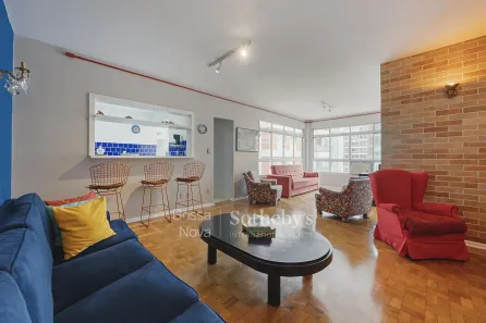 Apartamento com 3 Quartos para alugar, 160m² no Higienópolis, São Paulo