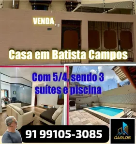 Casa com 5 Quartos à venda, 250m² no Cremação, Belém