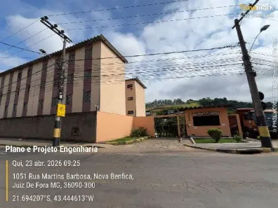 Apartamento com 2 Quartos à venda, 38m² no Benfica, Juiz de Fora