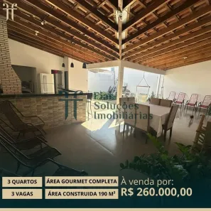 Casa com 3 Quartos à venda, 250m² no Jardim Jockey Club, Cuiabá