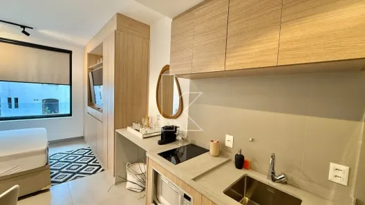 Apartamento com 1 Quarto para alugar, 28m² no Itaim Bibi, São Paulo