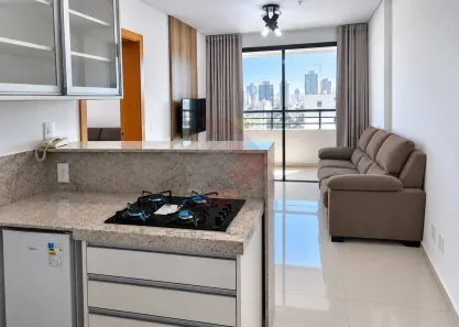 Apartamento com 1 Quarto para alugar, 37m² no Alto da Glória, Goiânia