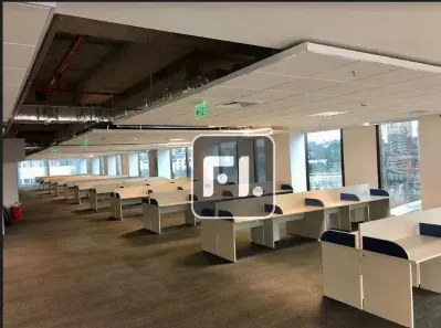 Sala Comercial para alugar, 680m² no Cidade Monções, São Paulo