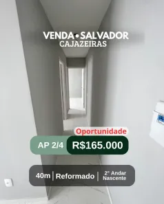 Apartamento com 2 Quartos à venda, 40m² no Boca da Mata, Salvador