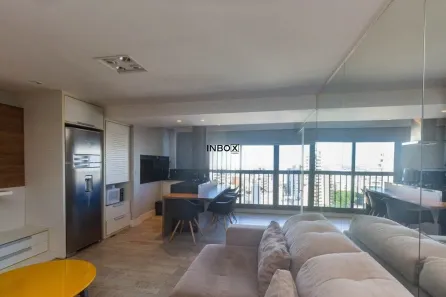 Apartamento com 1 Quarto para alugar, 56m² no Três Figueiras, Porto Alegre