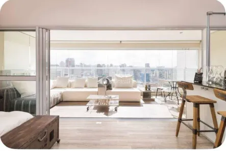 Flat com 1 Quarto para alugar, 58m² no Pinheiros, São Paulo
