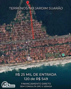 Lote/Terreno à venda, 125m² no Jardim Suarão, Itanhaém