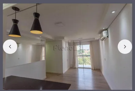 Apartamento com 3 Quartos para alugar, 68m² no Vila Industrial, Campinas