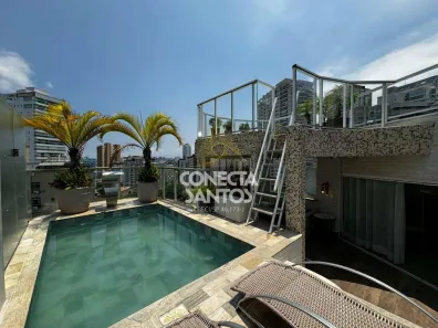 Cobertura com 2 Quartos à venda, 289m² no Ponta da Praia, Santos