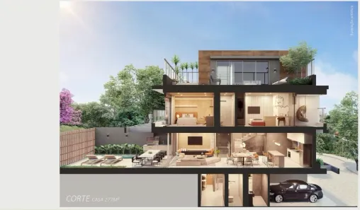 Casa de Condomínio com 3 Quartos à venda, 277m² no Tamboré, Santana de Parnaíba
