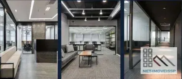 Sala Comercial para alugar, 280m² no Cidade Monções, São Paulo