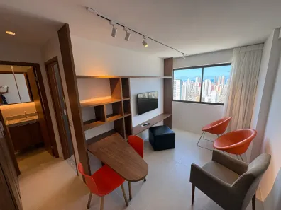 Flat com 1 Quarto para alugar, 60m² no Boa Viagem, Recife