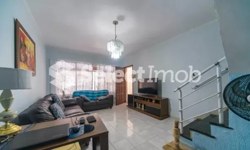 Sobrado com 2 Quartos à venda, 140m² no Vila Scarpelli, Santo André