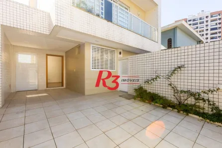 Casa com 3 Quartos à venda, 166m² no Ponta da Praia, Santos