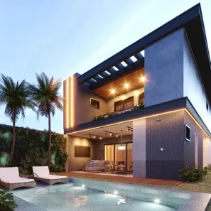 Casa de Condomínio com 4 Quartos à venda, 196m² no Eusebio, Eusébio