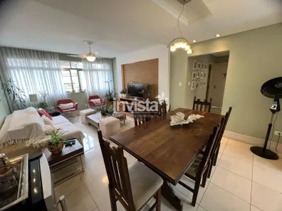 Apartamento com 3 Quartos à venda, 130m² no Gonzaga, Santos