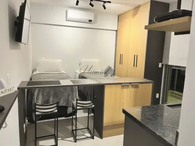 Apartamento com 1 Quarto para alugar, 25m² no Indianópolis, São Paulo
