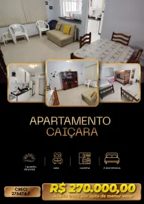 Apartamento com 2 Quartos à venda, 56m² no Caiçara, Praia Grande