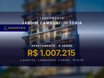 Apartamento com 3 Quartos à venda, 75m² no Jardim Camburi, Vitória