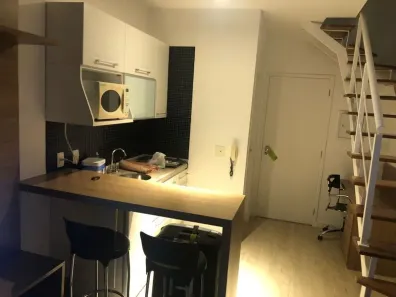 Apartamento com 1 Quarto para alugar, 36m² no Cidade Monções, São Paulo
