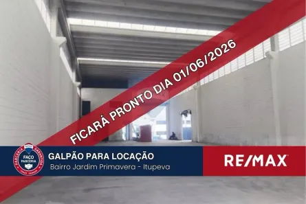 Galpão/Depósito/Armazém para alugar, 800m² no Jardim Primavera, Itupeva