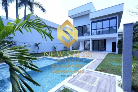 Casa de Condomínio com 4 Quartos à venda, 360m² no Condomínio do Lago, Goiânia