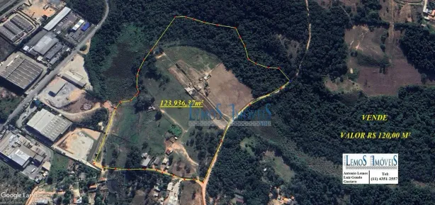 Lote/Terreno à venda, 123936m² no Aparecidinha, Sorocaba