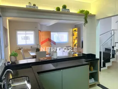 Casa de Condomínio com 4 Quartos à venda, 126m² no Chácara Faggion, Suzano