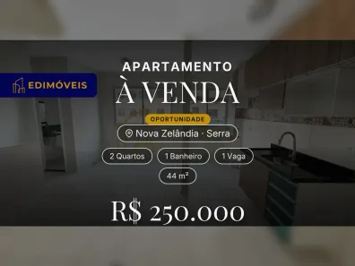 Apartamento com 2 Quartos à venda, 44m² no Nova Zelândia, Serra