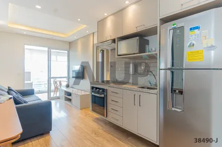 Apartamento com 1 Quarto para alugar, 42m² no Cidade Monções, São Paulo