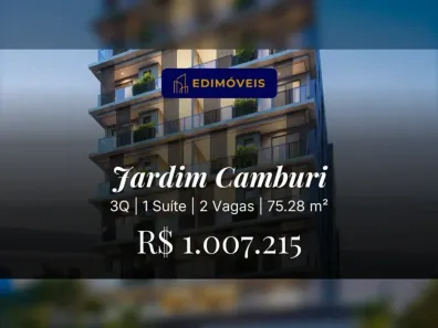 Apartamento com 3 Quartos à venda, 75m² no Jardim Camburi, Vitória