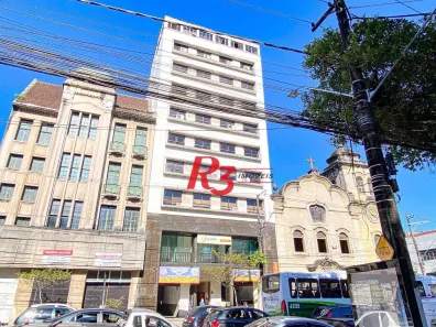 Sala Comercial para alugar, 300m² no Centro, Santos