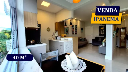 Apartamento com 1 Quarto à venda, 40m² no Ipanema, Rio de Janeiro