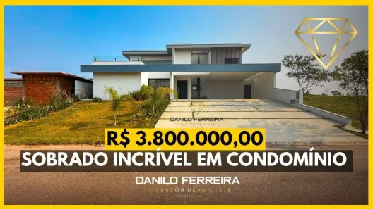 Casa de Condomínio com 4 Quartos à venda, 330m² no Residencial Parque Campos de Santo Antônio II, Itu