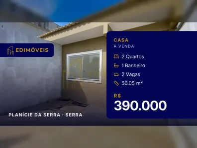 Casa com 2 Quartos à venda, 50m² no Planície da Serra, Serra